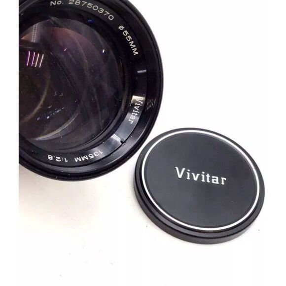 Vivitar 30-70mm 1:3.5 Macro Focusing Zoom Black Lens With Filter Lot Of 3 - Picture 5 of 7